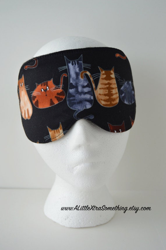 Items similar to Cats Eye Mask for Travel, Sleep or Cat Naps Comfy