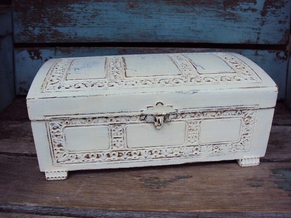 vintage shabby chic jewelry box cedar chest trunk mirror vintage shabby chic jewelry box cedar chest trunk mirror