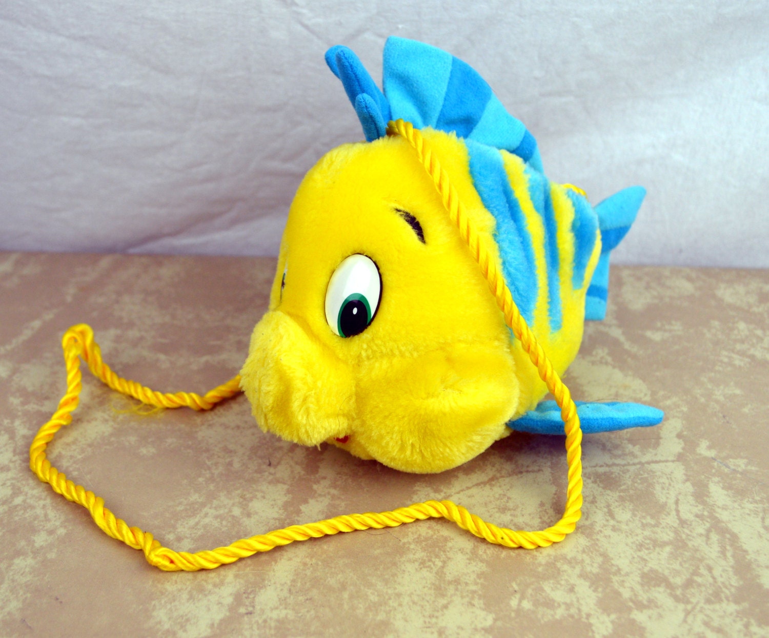 flounder plush purse