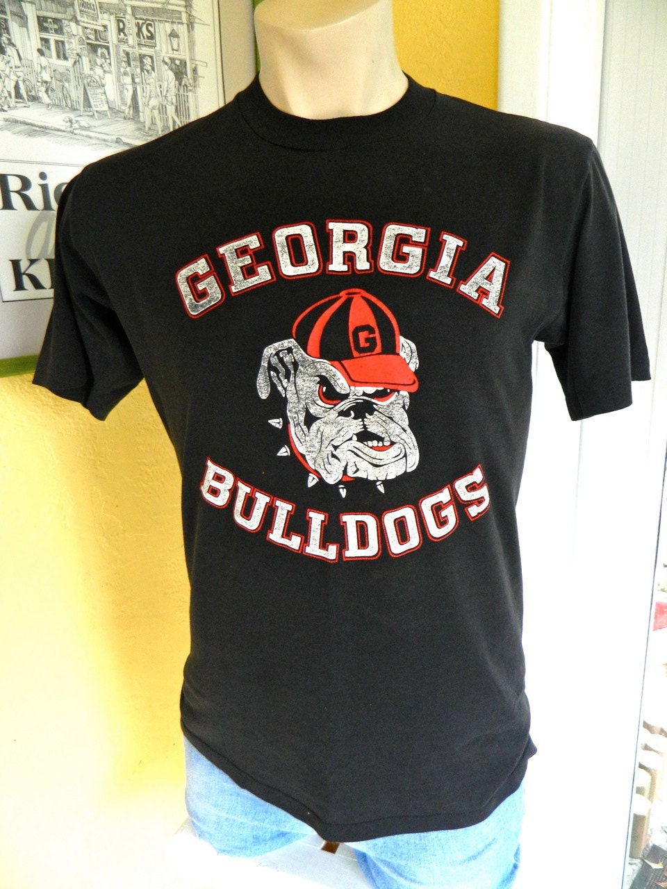 georgia bulldogs retro shirt