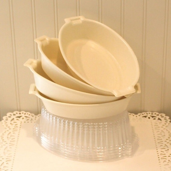 Oval Casserole Dish, 8 OZ Disposable Food Dish, 8 Ounce Casserole Dish