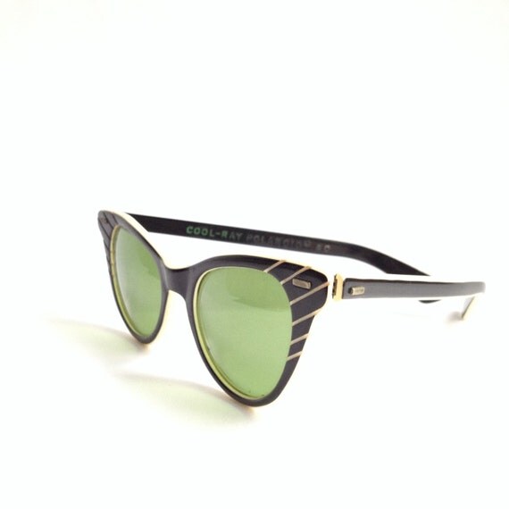 Vintage Cool Ray Polaroid Sunglasses / 50's by thebirdseyeview
