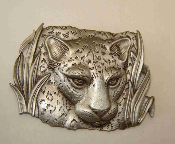 professional pewter leopard patent