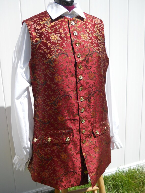 Long womenu0027s vest for a pirate look women