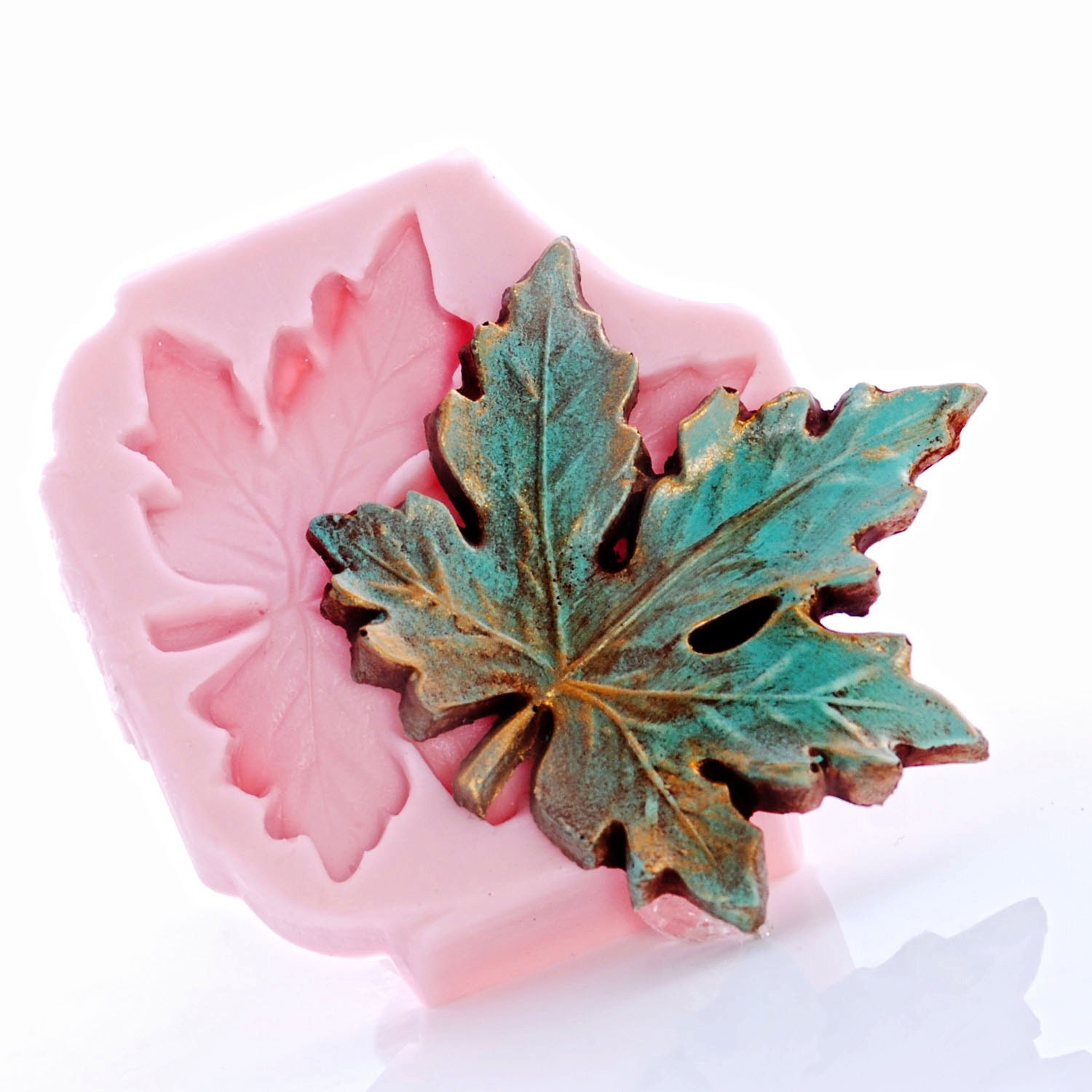 Large Maple Leaf Silicone Mold Food Safe Flexible Mold