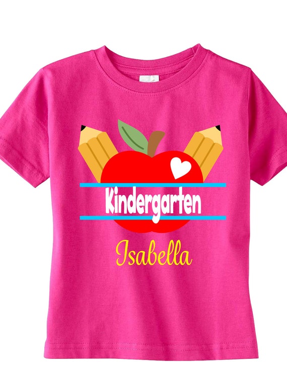Items similar to Kindergarten 2015 Shirts and Tshirts for Kids Back To