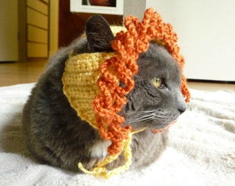 Lion Mane Cat Dog Hat Lion Costume for Cats and Dogs Pet Lion Costume for Cats Costume for Dogs Lion Mane for Cats Lion Cat Hat Lion Dog Hat