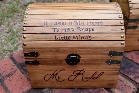 Teacher Appreciation Keepsake Chest - Teacher Appreciation Gift - Gift for Teacher - Mother's Day - Birthday Gift - Teachers Gift by CountryBarnBabe