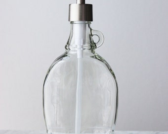 Rustic Cabin Glass Soap Dispenser
