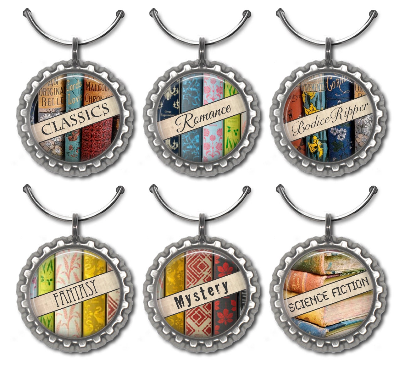 book-club-gift-wine-glass-charms-book-party-favors-literature