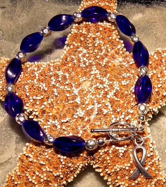 Blue Awareness Bracelet