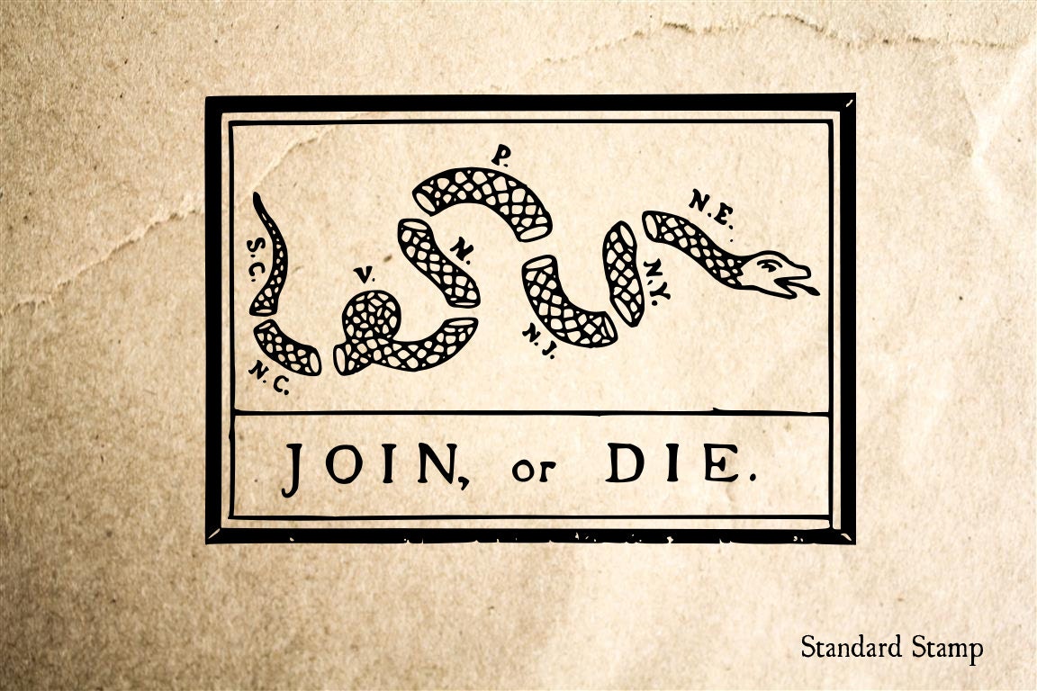 join-or-die-snake-sign-rubber-stamp-2-x-2-inches