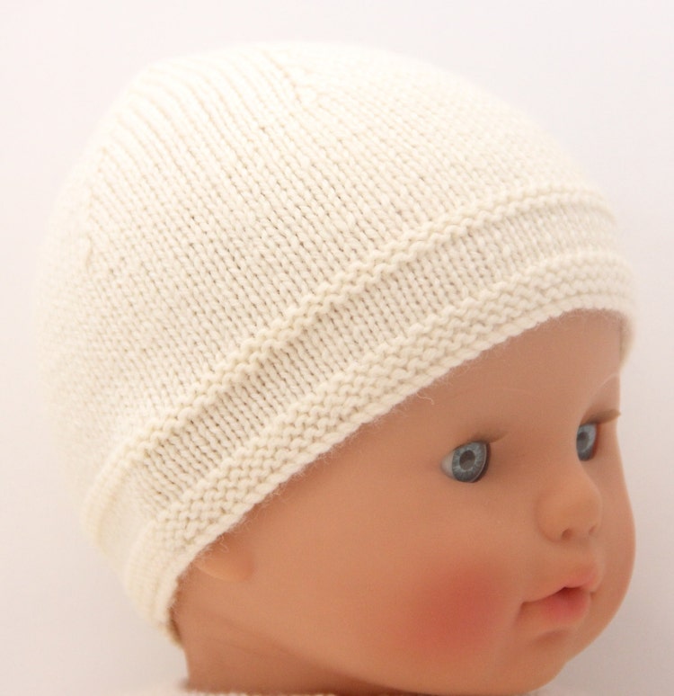 Bonnet bébé / Explications tricot en français par LittleFrenchKnits