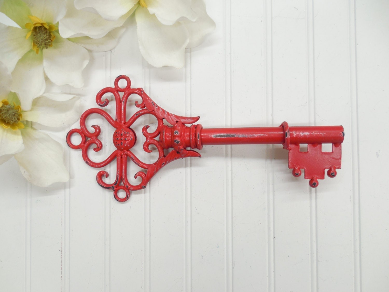 Key Decor-32 Colors/Large Key/Wall by TheShabbyStore on Etsy