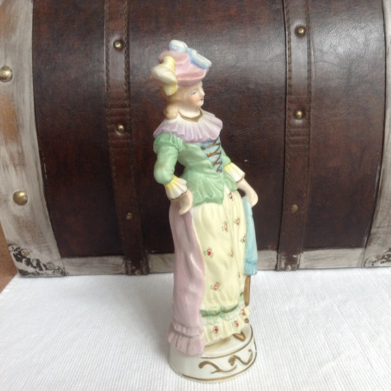Victorian Lady Figurine made in occupied Japan by SweetPicking