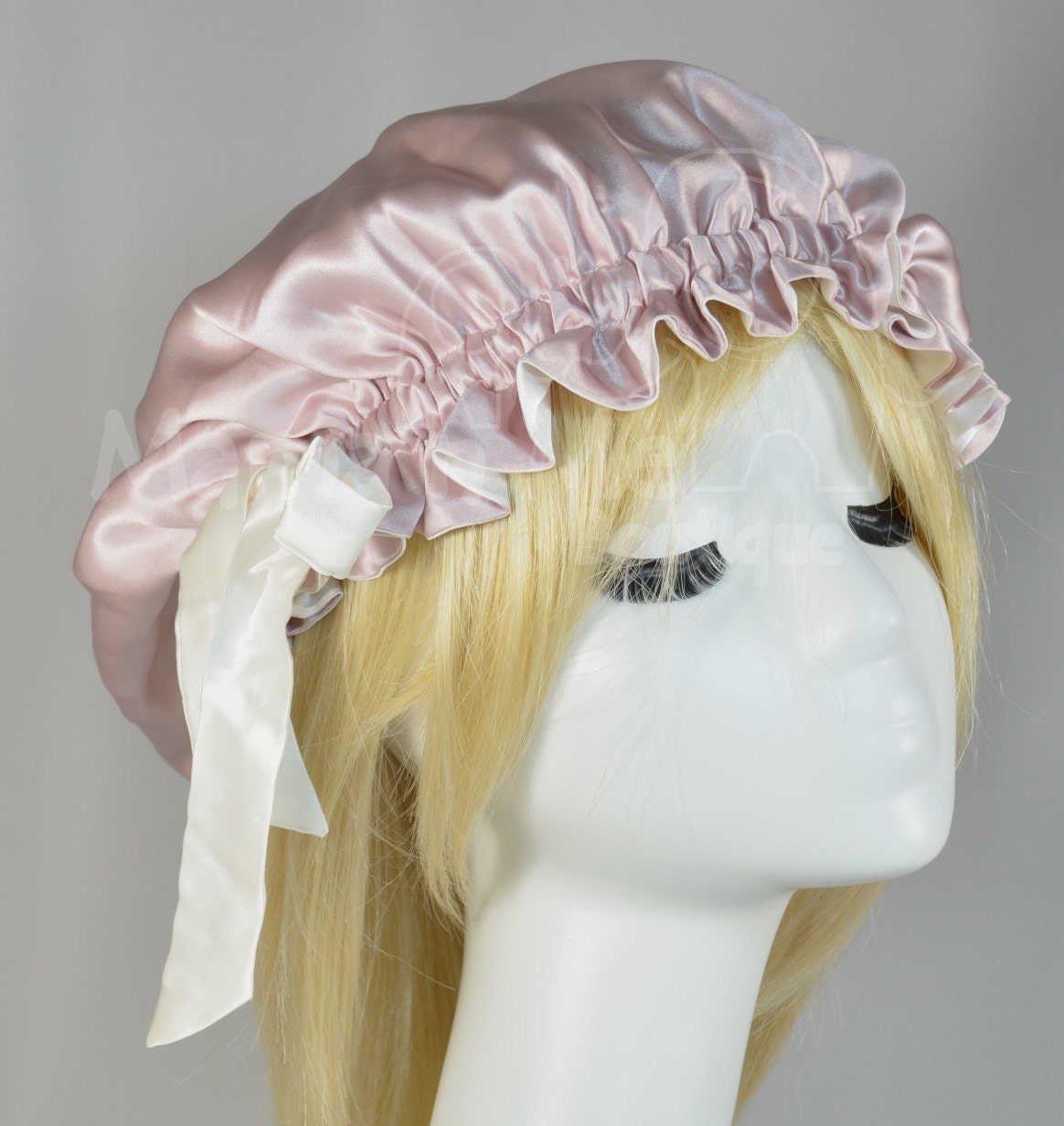 silk hair bonnet