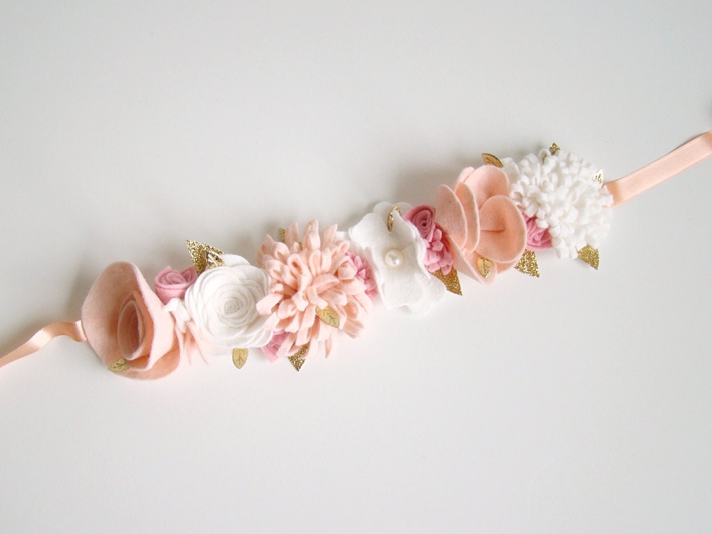 encomenda Solicite e pink flower obtenha uma crown algo  personalizada etsy feito