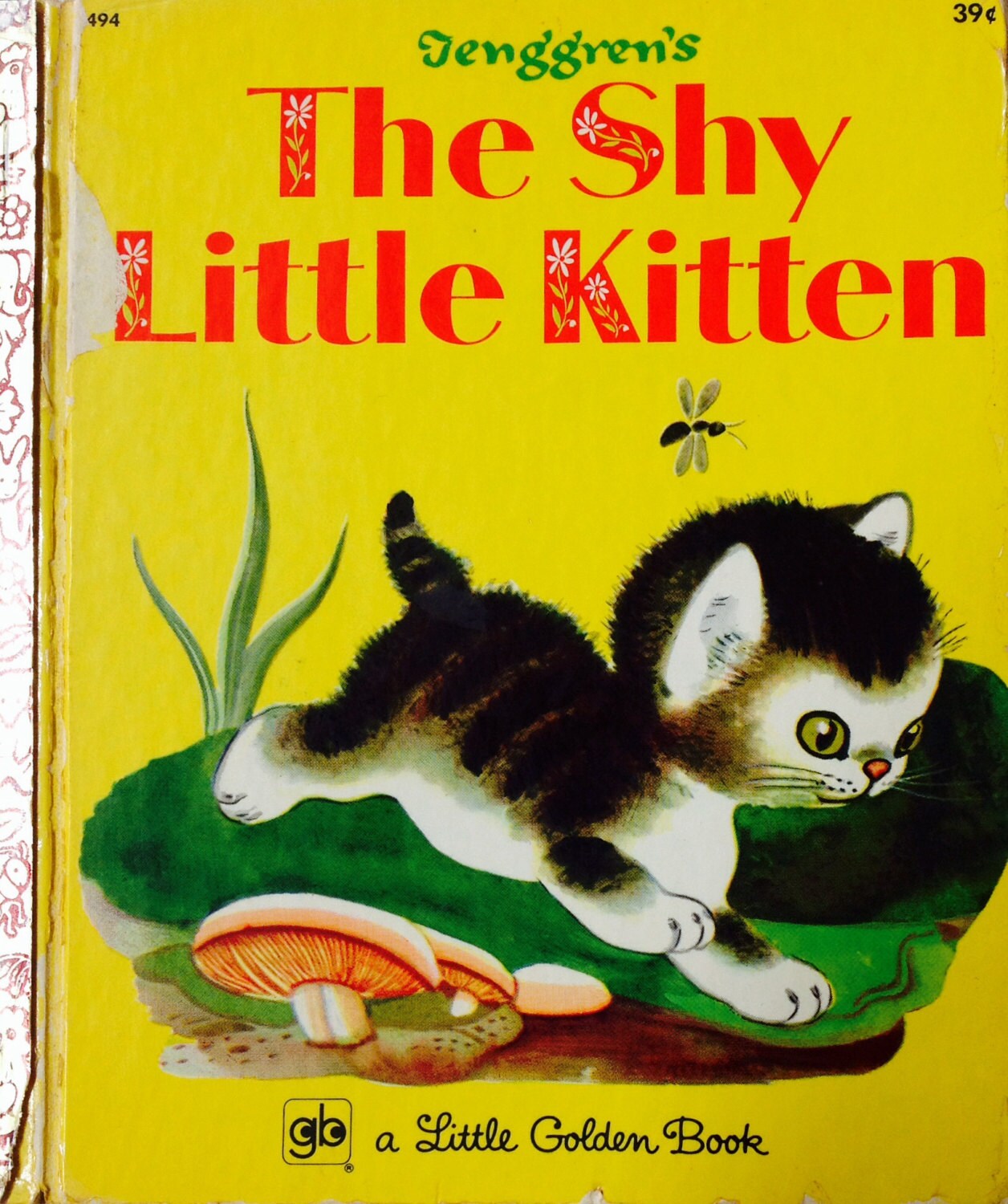 The Shy Little Kitten Little Golden Book