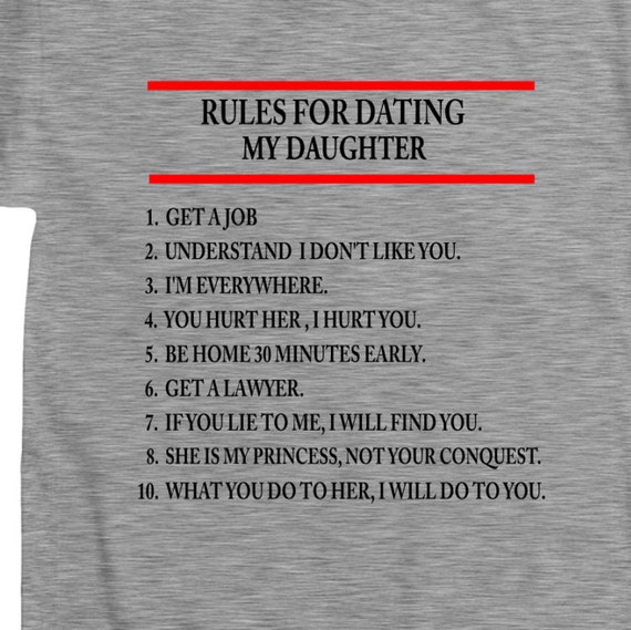 Rules Of Dating Me