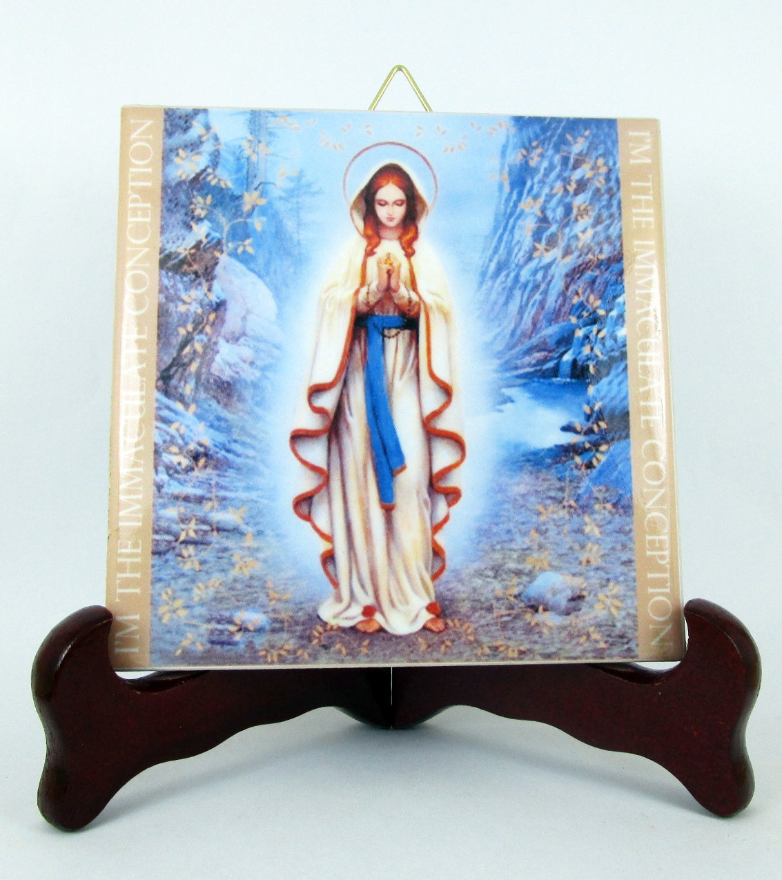 Religious gift Our Lady of Lourdes catholic gifts serie