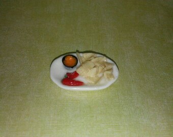 1 12 scale Nachos, Miniature Nachos