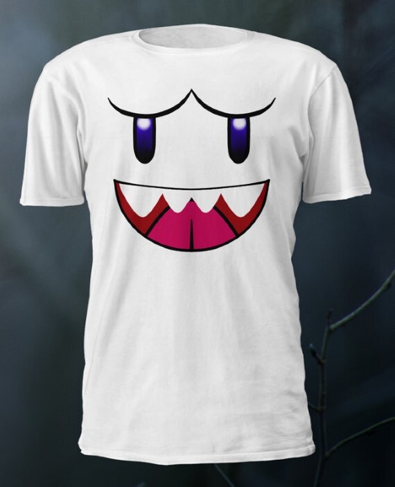 Boo Tshirt Super Mario Bros