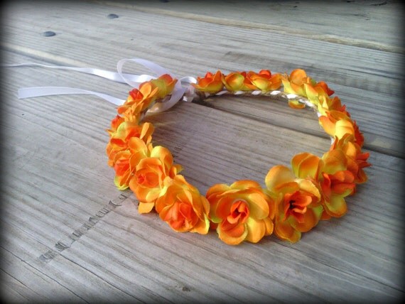 orange crown orange flower crown orange flowercrown orange crown orange flower crown orange flowercrown