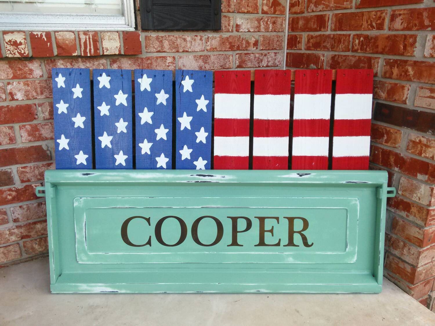 Custom Truck tailgate wall decor for Man cave or baby room