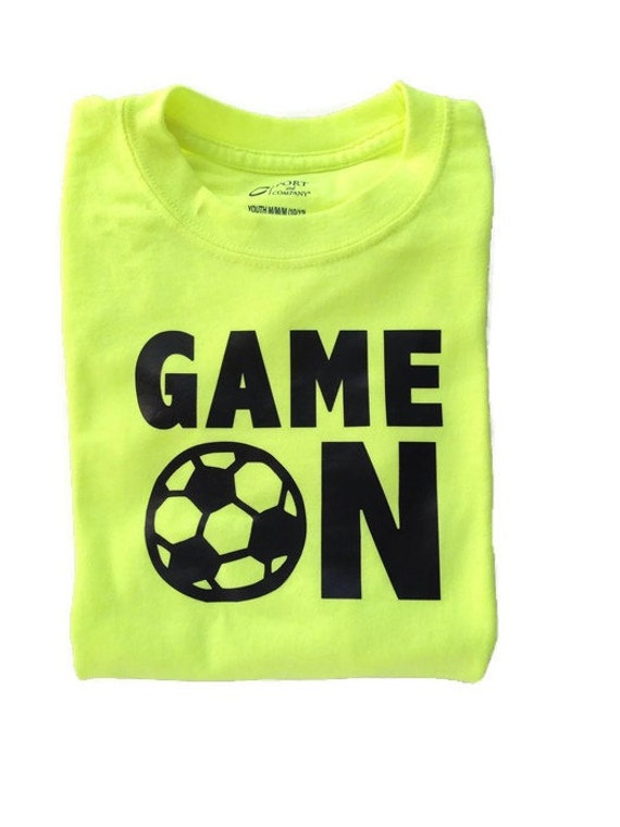 neon football shirt