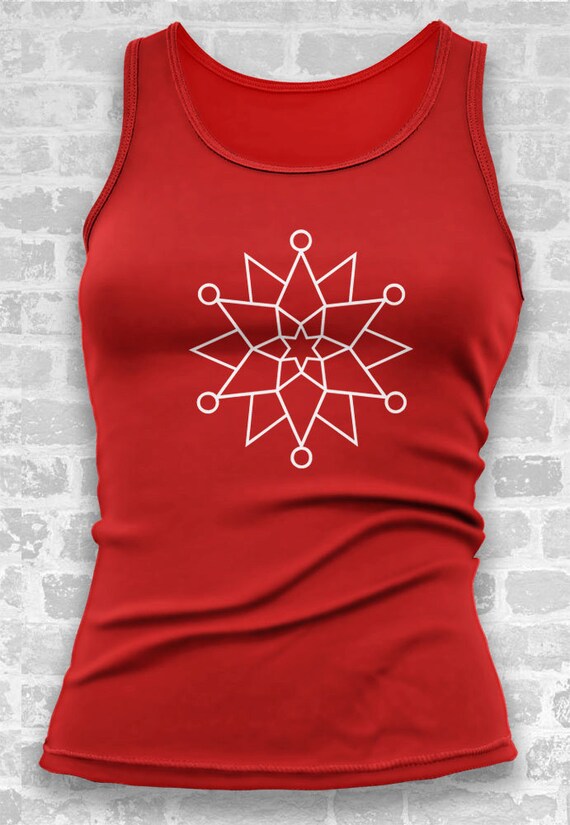 Womens Tank Tops // Womens Graphic Tee // Sacred Geometry