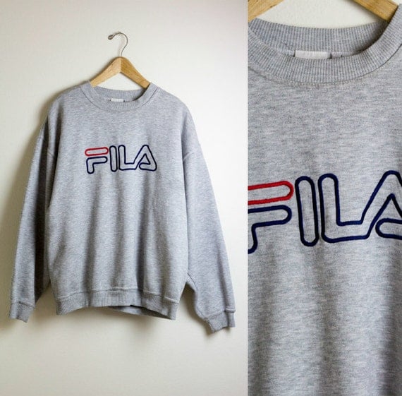 vintage fila crewneck