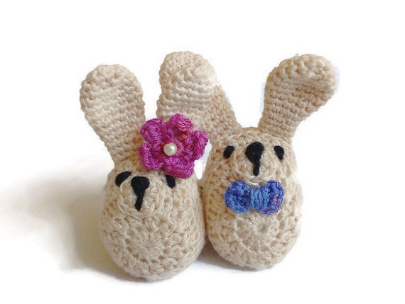 Amigurumi Couple Wedding Dolls Crochet Rabbit Wedding