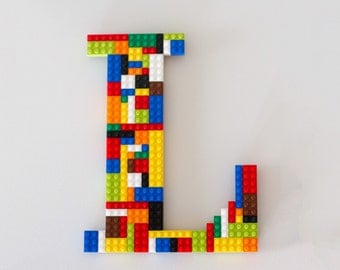 LEGO Monogram Wall Letter 10"
