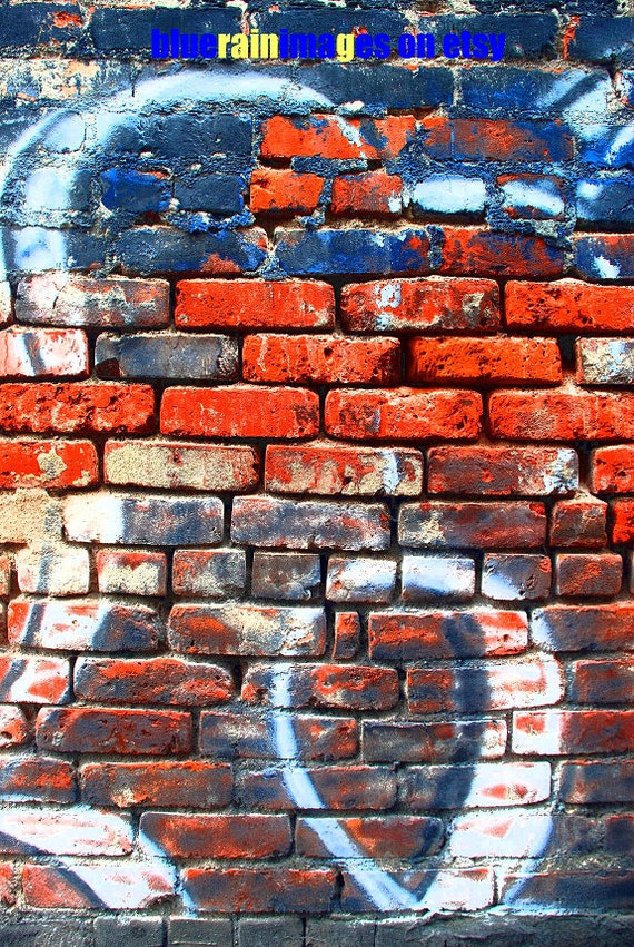  Brick  Wall  Walls  Urban  Photography Street Art by 