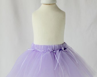 Lilac Tutu, Girl's Tutu, Girl's Petticoat, Tutu Skirt, Lilac Skirt, Flower Girl Tutu, Baby Tutu, Toddler Tutu, Birthday Tutu, Fairy Tutu