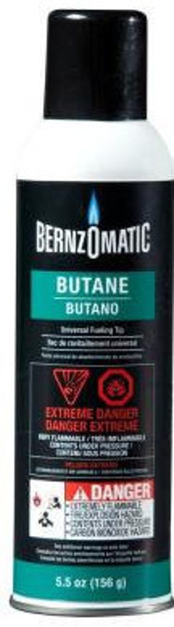 BernzOmatiC 5.5OZ Butane Cylinder 5.5 oz Butane Refill