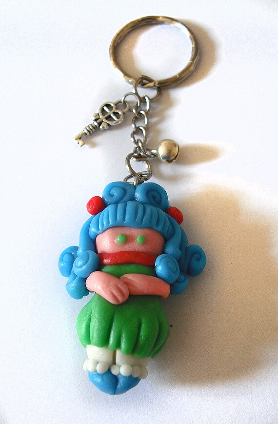 elf on the shelf plush keychain