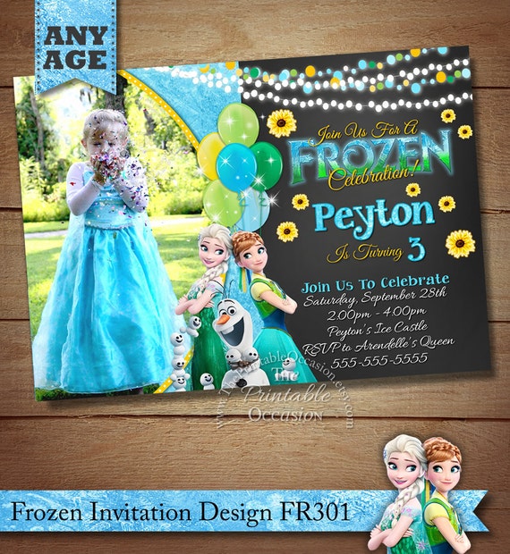 Etsy Frozen Invitations 6