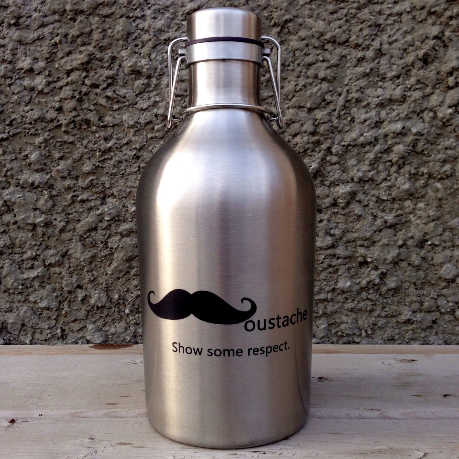 Custom Stainless Steel Beer Growler with personalized design ...