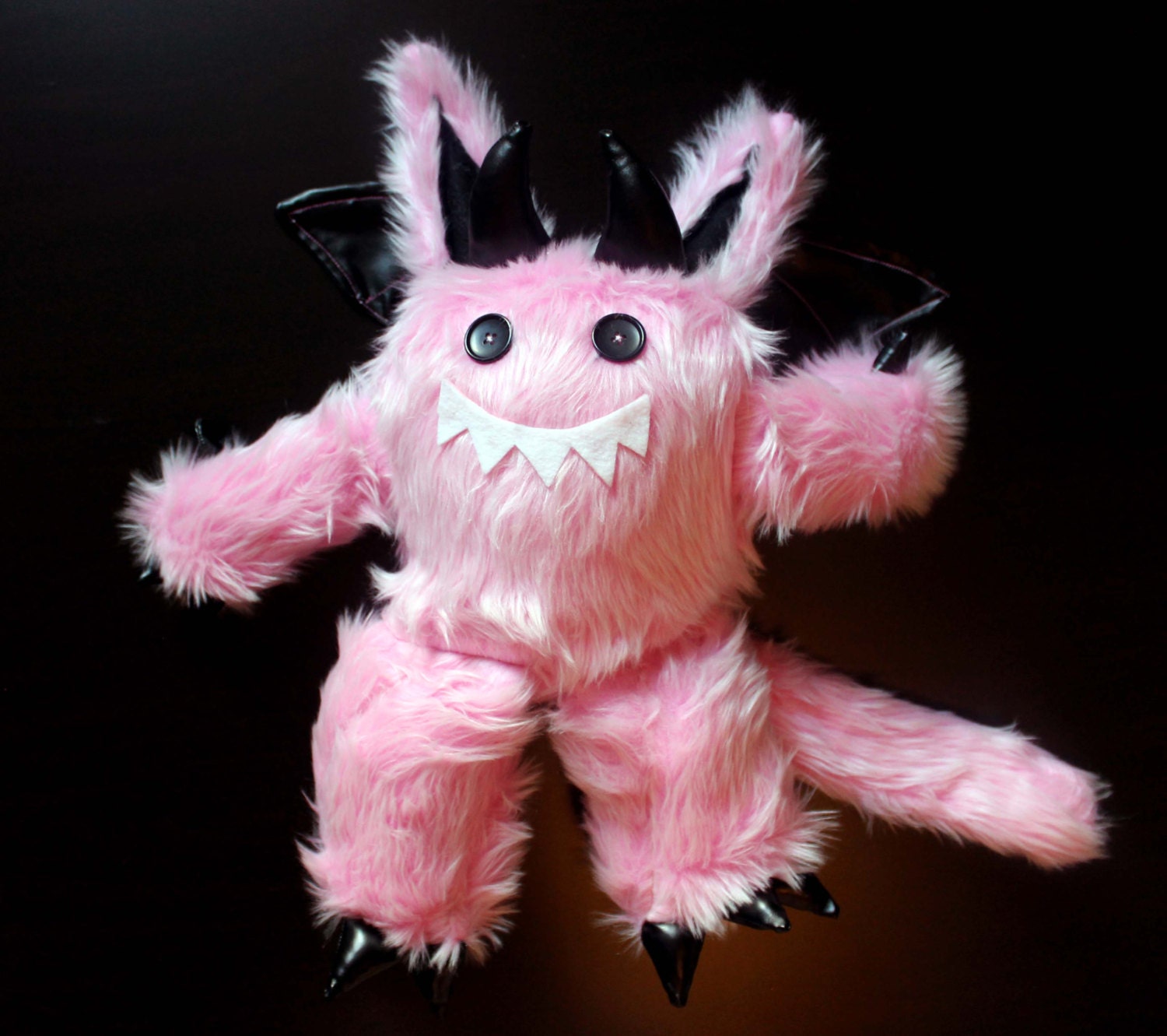 Pink Fuzzy Demon