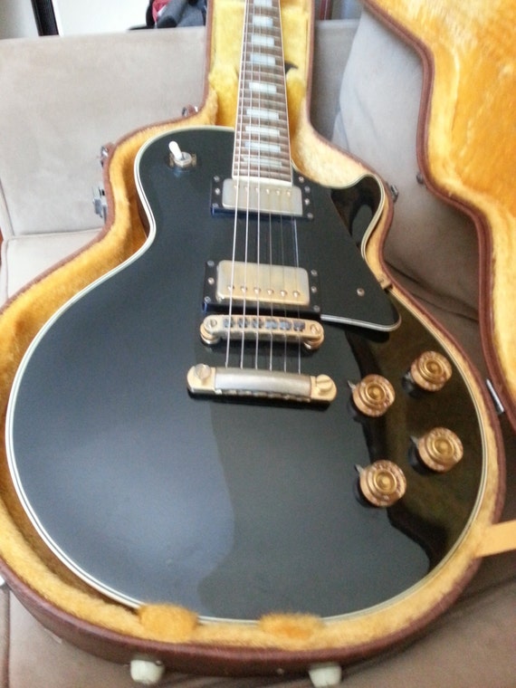 Univox MIJ lawsuit Les Paul Custom electric Guitar by BroArts