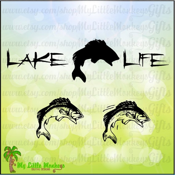 Download Lake Life SVG Fishing SVG Lake Svg Fish svg Lake Life