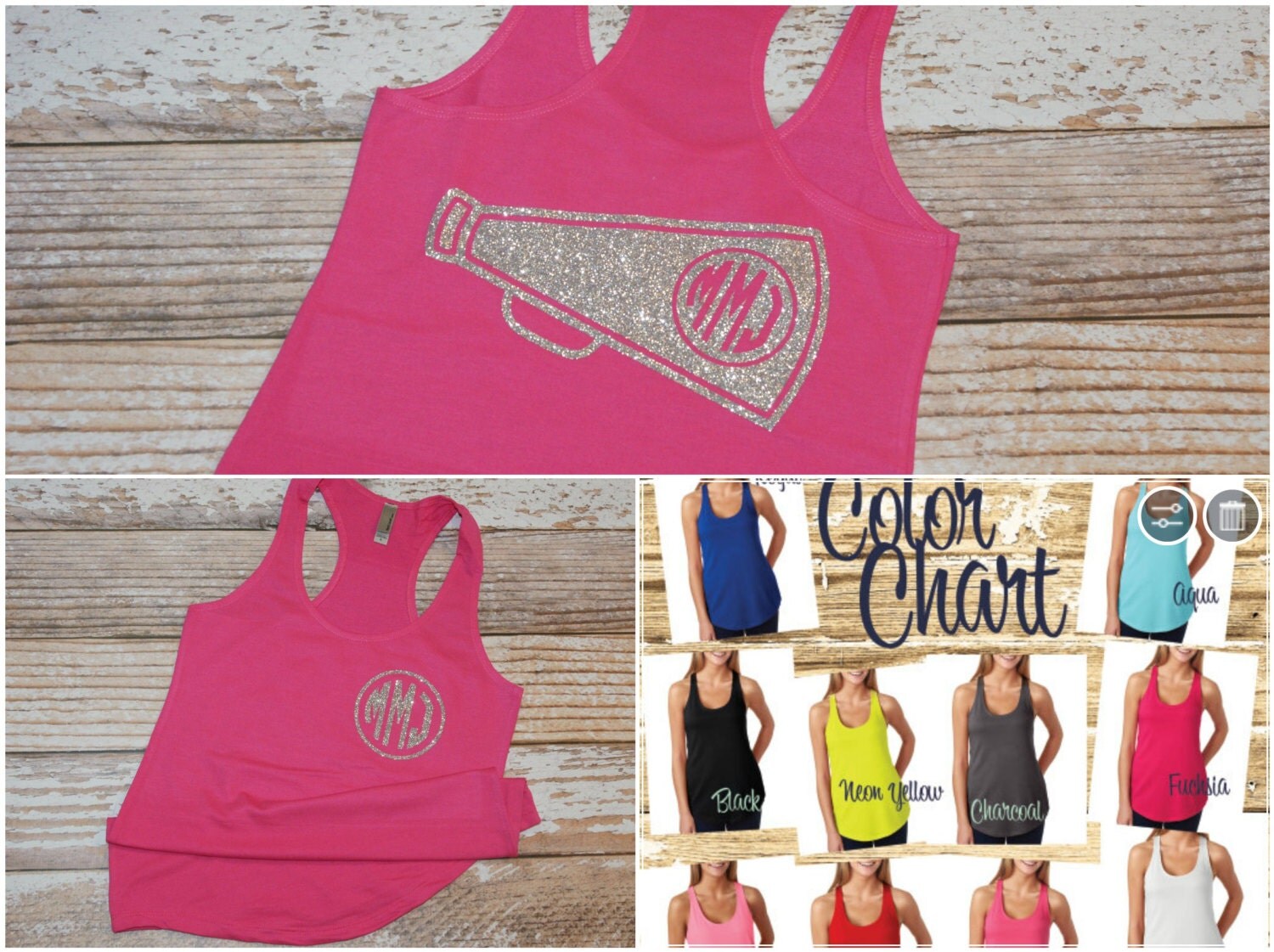 Cheer tank top. Cheerleading tank. Cheerleading by MollieAndLola