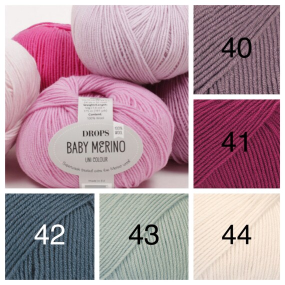Garnstudio DROPS Baby Merino yarn 50g 100 extra fine merino