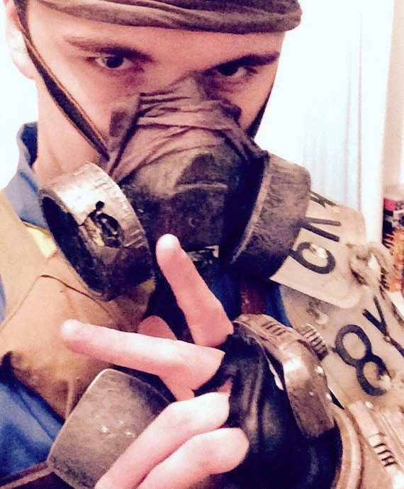 Fallout Inspired Breathing Mask Ulysees PostApocalyptic