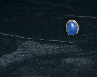 Lapis and Silver ring size 7