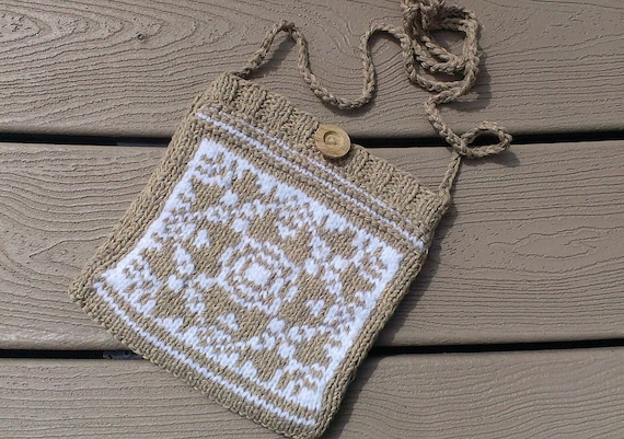 bag, cross body bag, knit summer bag, cross shoulder bag, knit ...