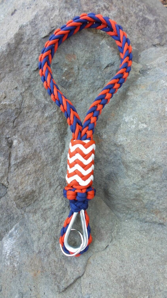 paracord 8 strand wrist lanyard by BeausCords on Etsy