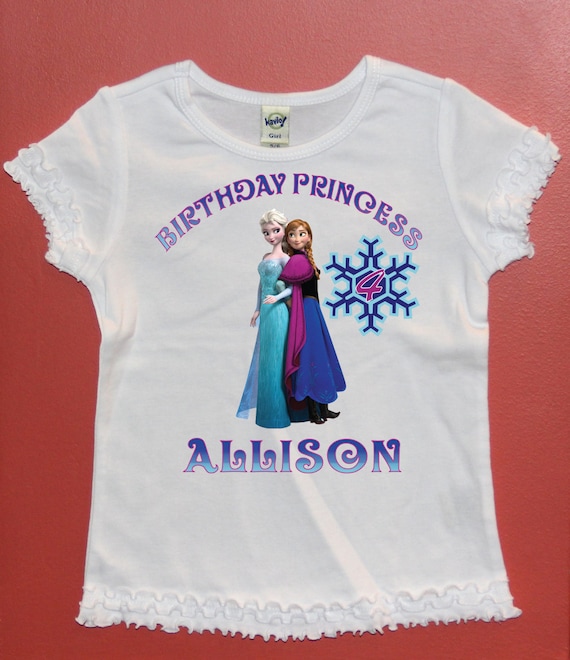 frozen birthday shirt ideas