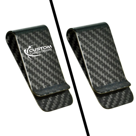 Real Carbon Fiber Money Clip by CustomCarbonDesigns on Etsy